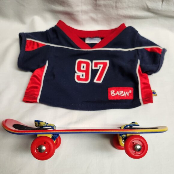 Build A Bear SKATEBOARD and SPORT SHIRT - Picture 3 of 8
